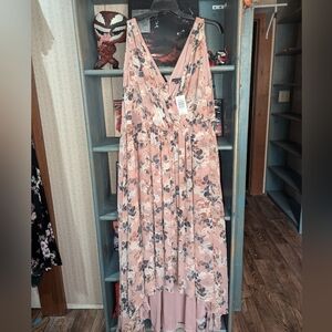 NWT Torrid Floral High-Low Dress